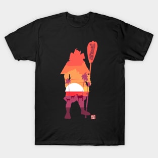 B-Nature Samurai Orange T-Shirt